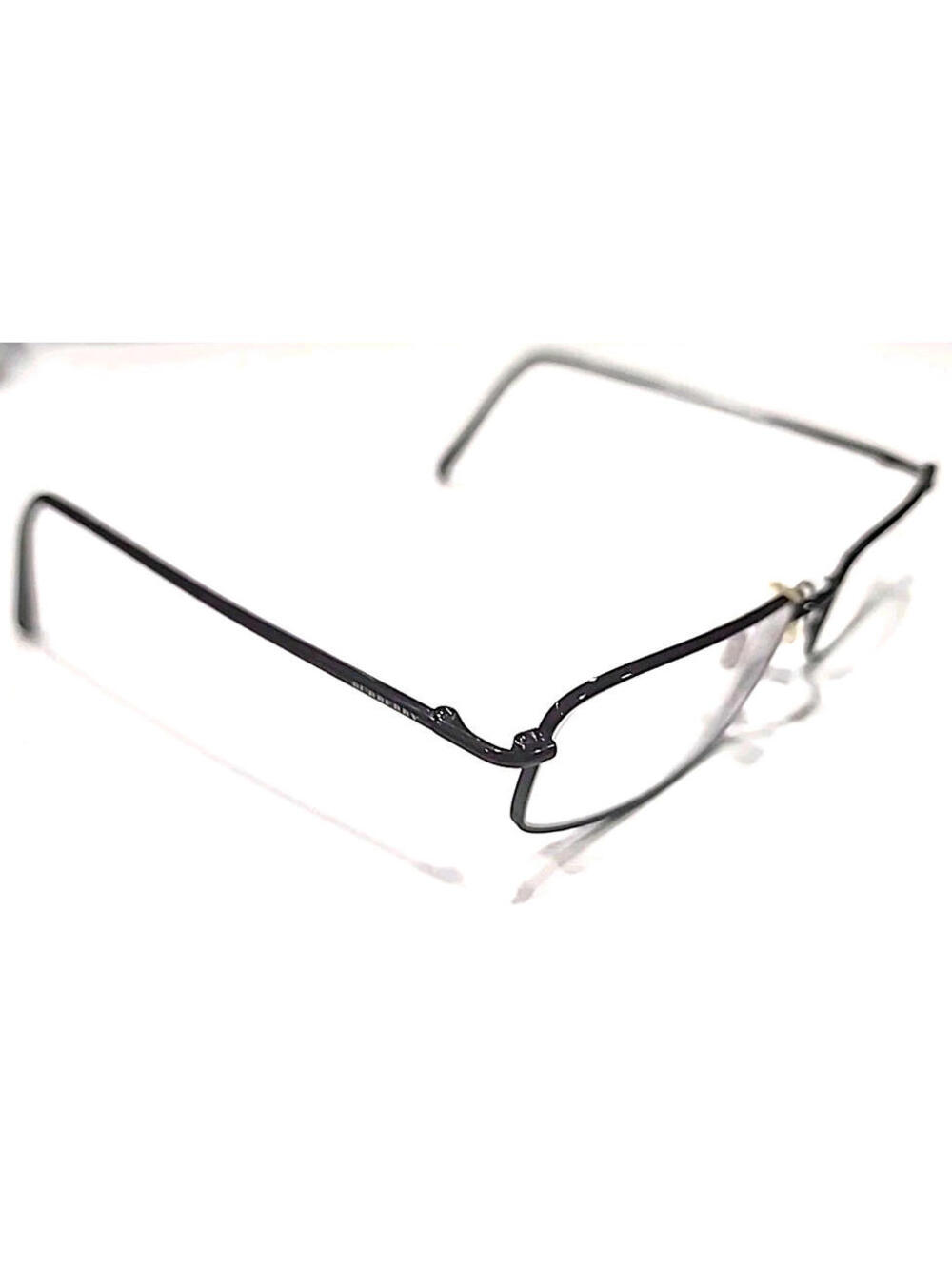 Burberry B1001-1001 Thin Black Metal Eyeglasses 50-19 135